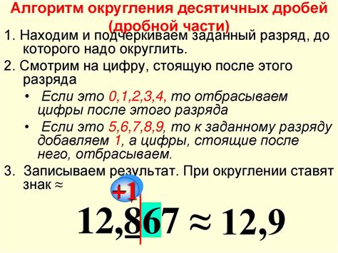 Рекомендации по использованию округления десятичной части процента