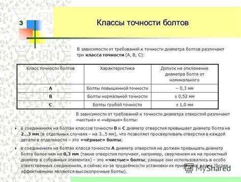 Рекомендации по точности измерений