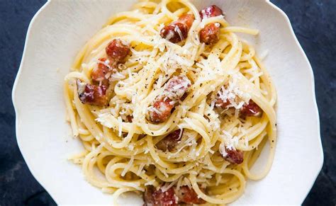 Рецепт приготовления пасты Carbonara