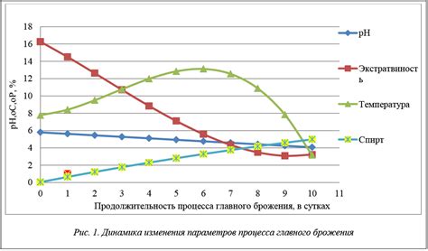 Роль времени в процессе брожения