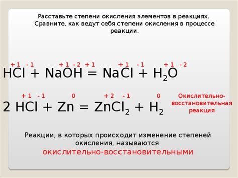 Роль окисления в процессе приготовления