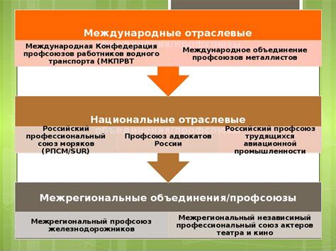 Роль профсоюзов в трудовой сфере