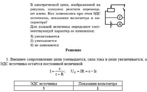 Роль реостата в электрической цепи