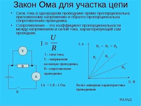 Роль силы тока в электрических цепях