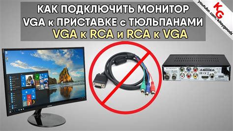 Роль VGA кабеля в передаче звука