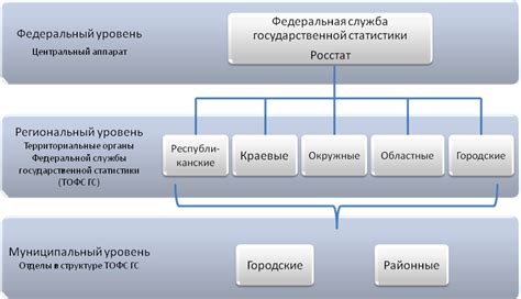 Росстат и его территориальные органы статистики