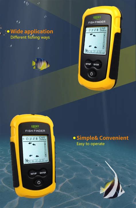 Руководство по настройке эхолота Lucky Fishfinder FF1108-1: