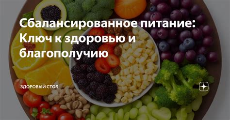 Сбалансированное питание: ключ к успеху