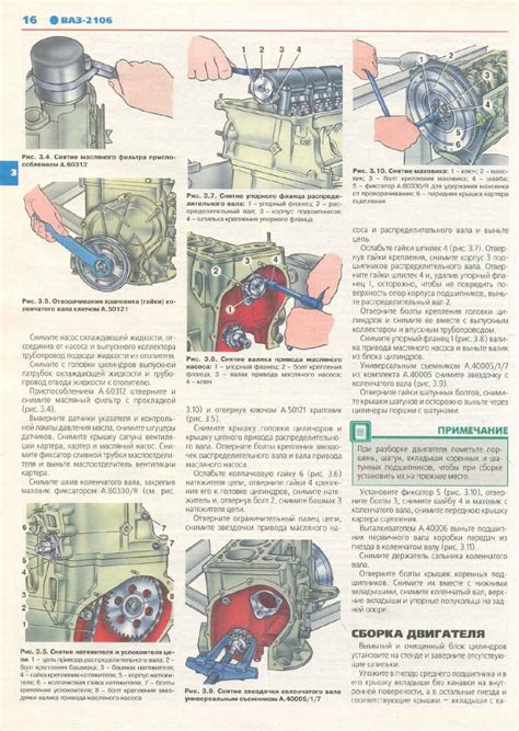 Сборка двигателя согласно инструкции