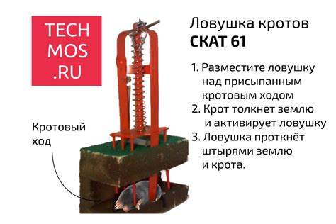 Сборка и установка кротоловки спрут