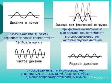 Связь между физической работой и учащением дыхания