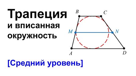 Связь периметра трапеции с радиусом круга