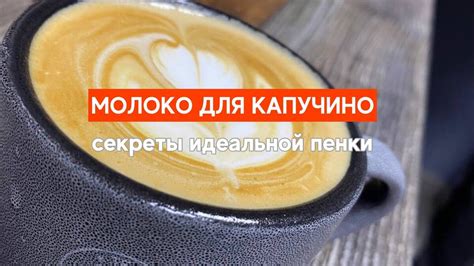 Секреты баристы для приготовления идеального капучино с пышной пенкой