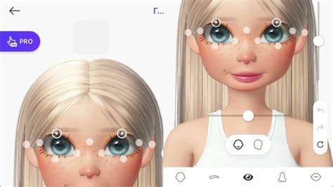 Секреты изменения формы глаз на узкие в Zepeto