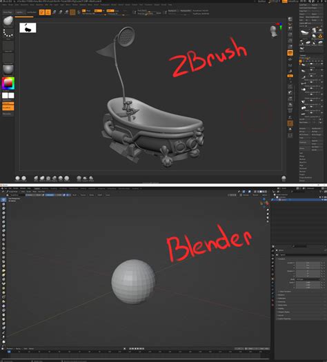 Секреты и техники скульптинга в Blender для создания реалистической вмятины