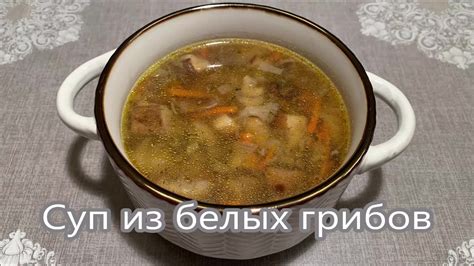 Секреты приготовления супа грибного с мясом