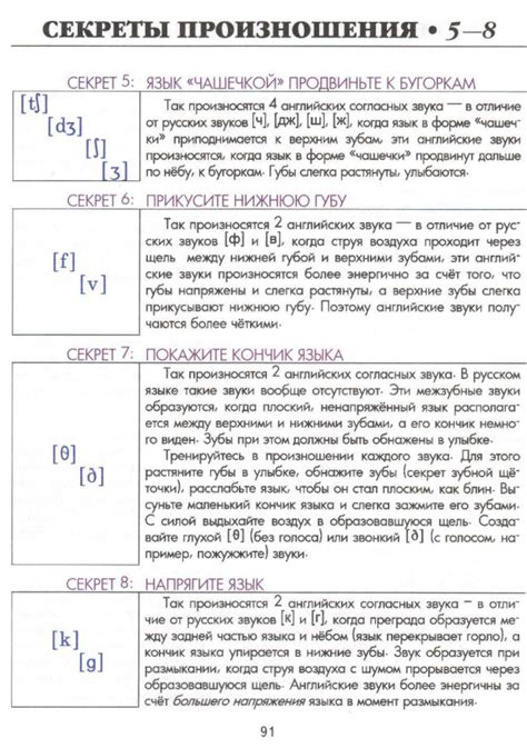 Секреты произношения