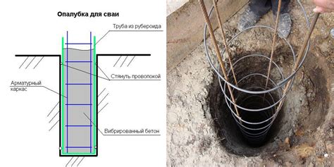 Секреты создания надежной опалубки с помощью свай