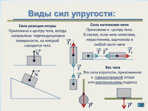 Сила реакции опоры: её сила