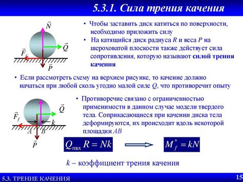 Силы трения в газе: объяснение и принципы работы