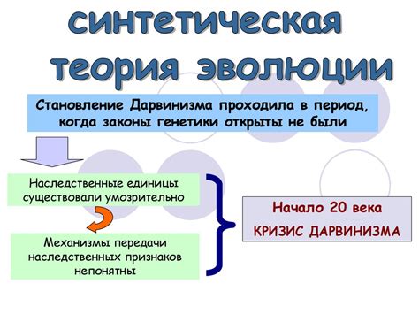 Синтетическая теория