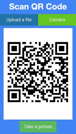 Сканируйте QR-код с помощью камеры вашего смартфона