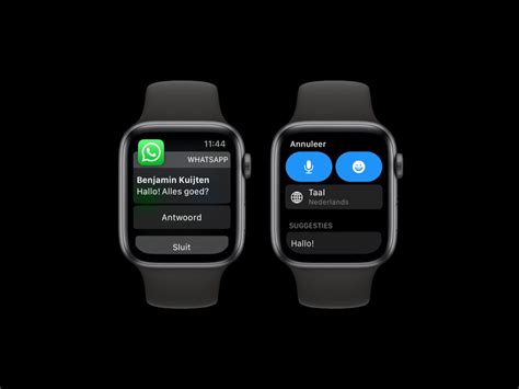 Скачайте WhatsApp на Apple Watch SE