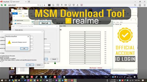 Скачать Мsm download tool realme