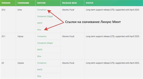 Скачивание архива с официального сайта