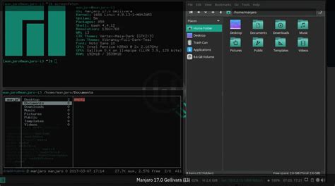 Скачивание и установка Manjaro