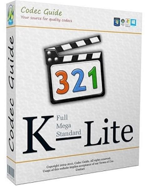 Скачивание K-Lite Codec Pack Mega