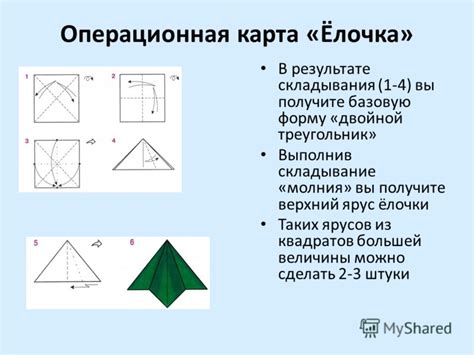 Складывание звезды в окончательную форму