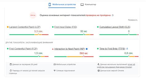 Скорость загрузки и мобильная оптимизация