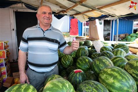 Сладкий арбуз на детском дне рождения