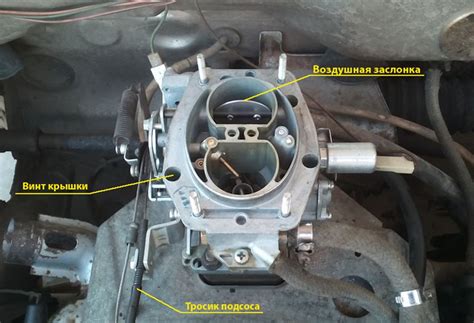Следствия неполадок в работе подсоса на карбюраторе ВАЗ