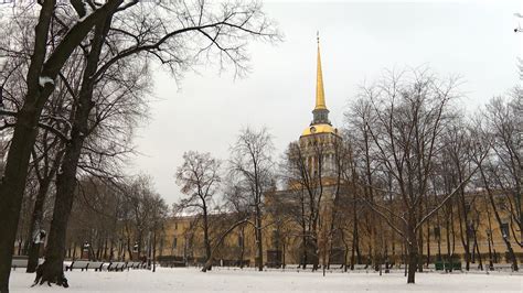 Снегопады в Санкт-Петербурге