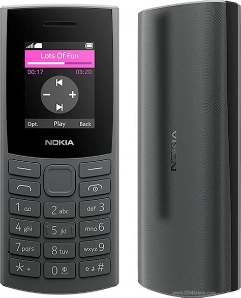 Снятие задней крышки Nokia 105