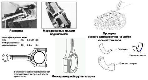 Снятие старых шатунов