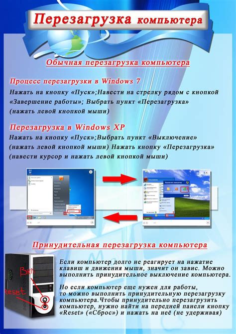 Советы по безопасному выключению зависшего ноутбука при перезагрузке