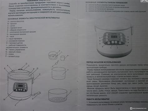 Советы по использованию мультиварки Камбрук