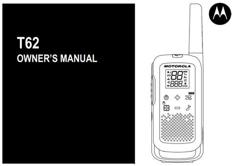 Советы по использованию рации Motorola T62