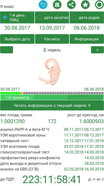 Советы по подтверждению срока беременности и ожидаемой даты рождения