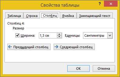 Советы по увеличению ширины таблицы в программе odt