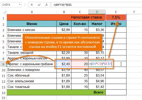 Создание абсолютной ссылки в Excel для удобной навигации