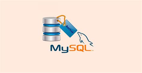 Создание бэкапа с использованием mysqldump