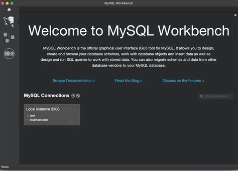 Создание и управление базами данных в MySQL Workbench