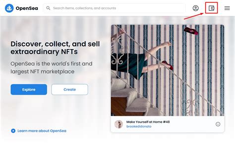 Создание кошелька на OpenSea