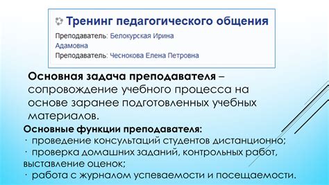 Создание лекции