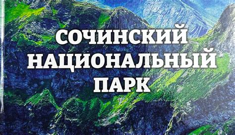 Создание первого национального парка в России