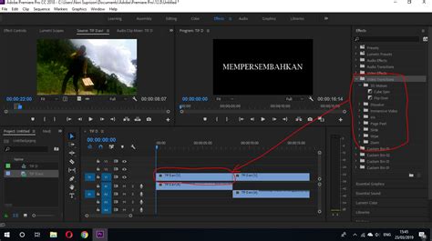 Создание проекта в Adobe Premiere